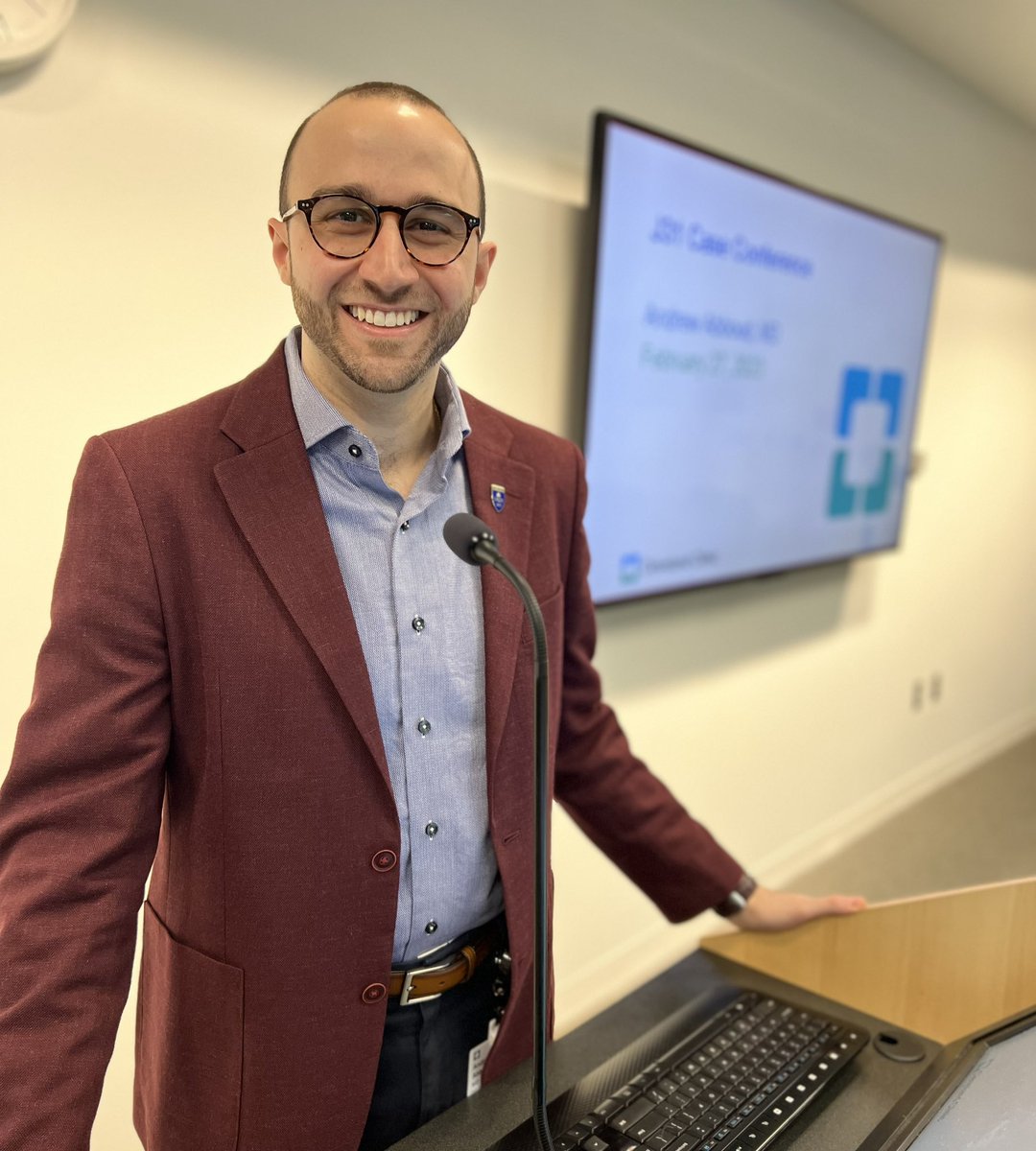 BACK-to-BACK masterclass noon conferences by <a href="/JuliaSimkowski/">Julia Simkowski</a> and <a href="/AAbboudMD/">Andrew Abboud</a>! 

What an incredible dive into the complex and enriching cases we see in J31 on a daily basis!