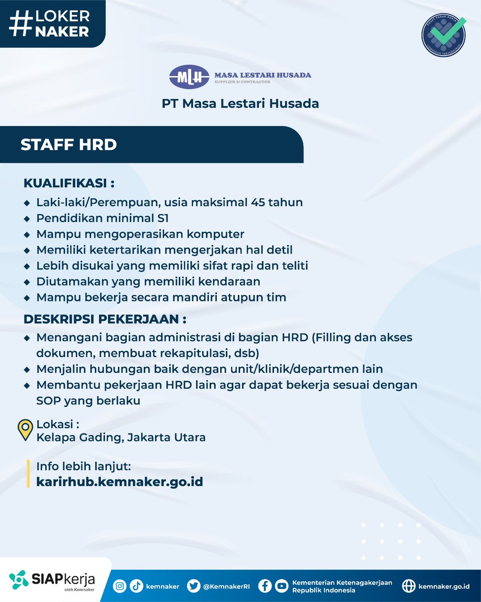 Info Loker 🇮🇩 tweet media
