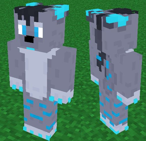 Ca y est je m'y remet enfin! Skin que j'ai fais il y a quelques jours pour un beau loup, je vais essayer d'en poster un autre cette semaine ^w^
#furry