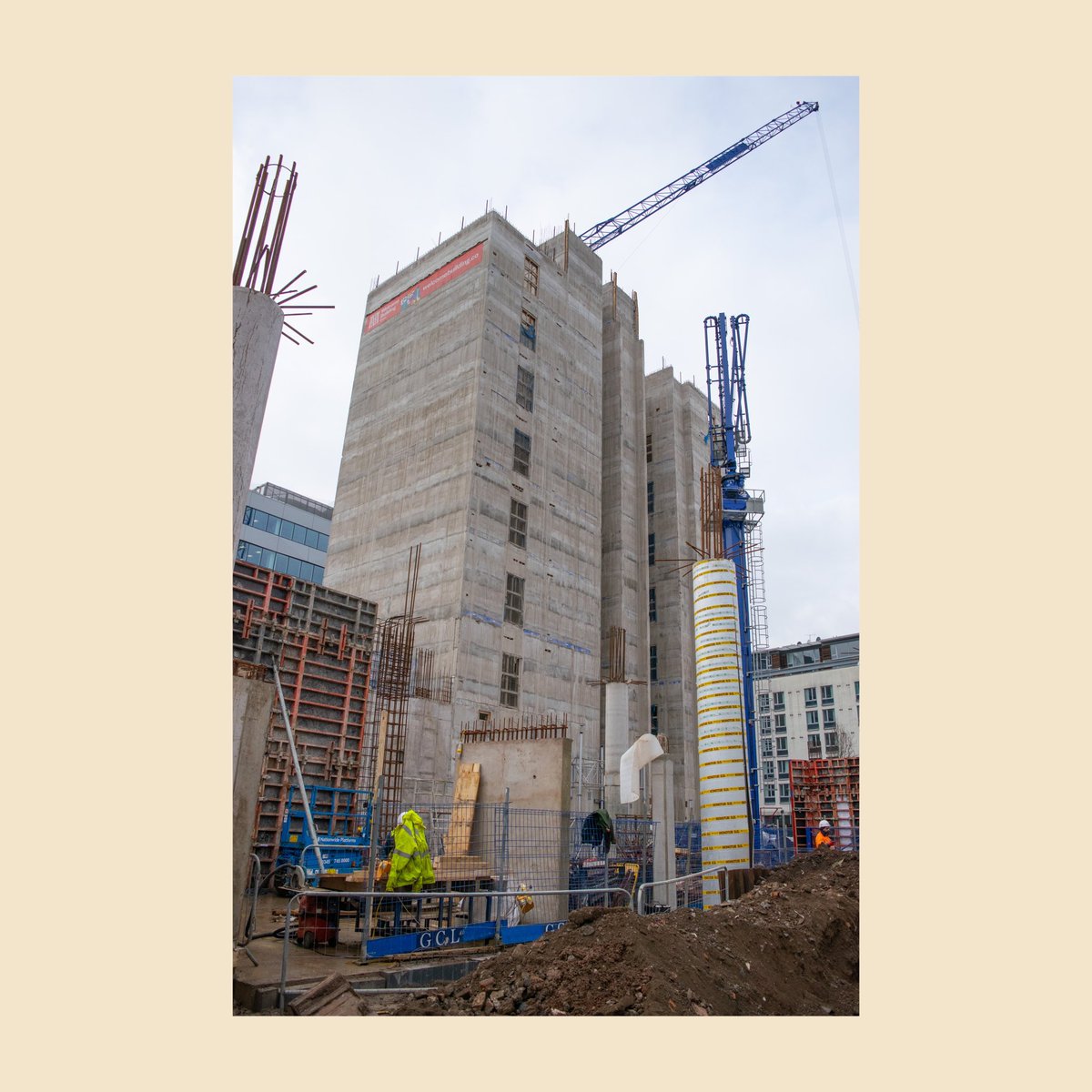 Huge progress from on-site as our core rises up above the Bristol skyline. Thanks to all our partners working so tirelessly to help bring Welcome Building® to life.