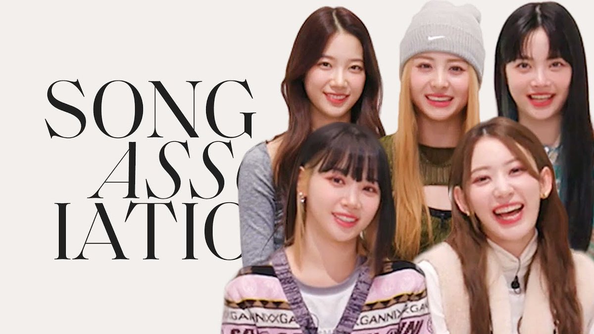 ⠀ ⠀⠀
[ LE SSERAFIM ] 

Watch LE SSERAFIM singing their favorite songs in the game of Song Association!

FULL VIDEO: youtu.be/95Lxj2gVVVc
⠀ ⠀⠀