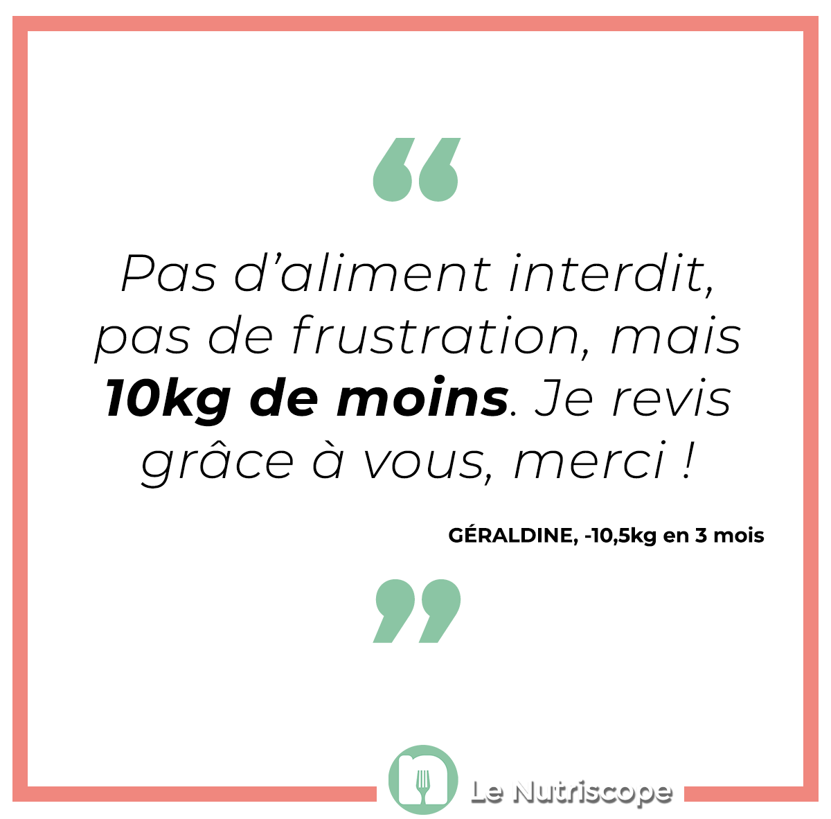 Voici le témoignage d’une patiente qui a testé le programme “Equilibre” entièrement personnalisé selon son profil… ✅

À votre tour ?

#mangersainement #mangermieux #equilibrealimentaire #pertedepoids #dieteticienne #nutritionniste #alimentation #nutriscope #programme