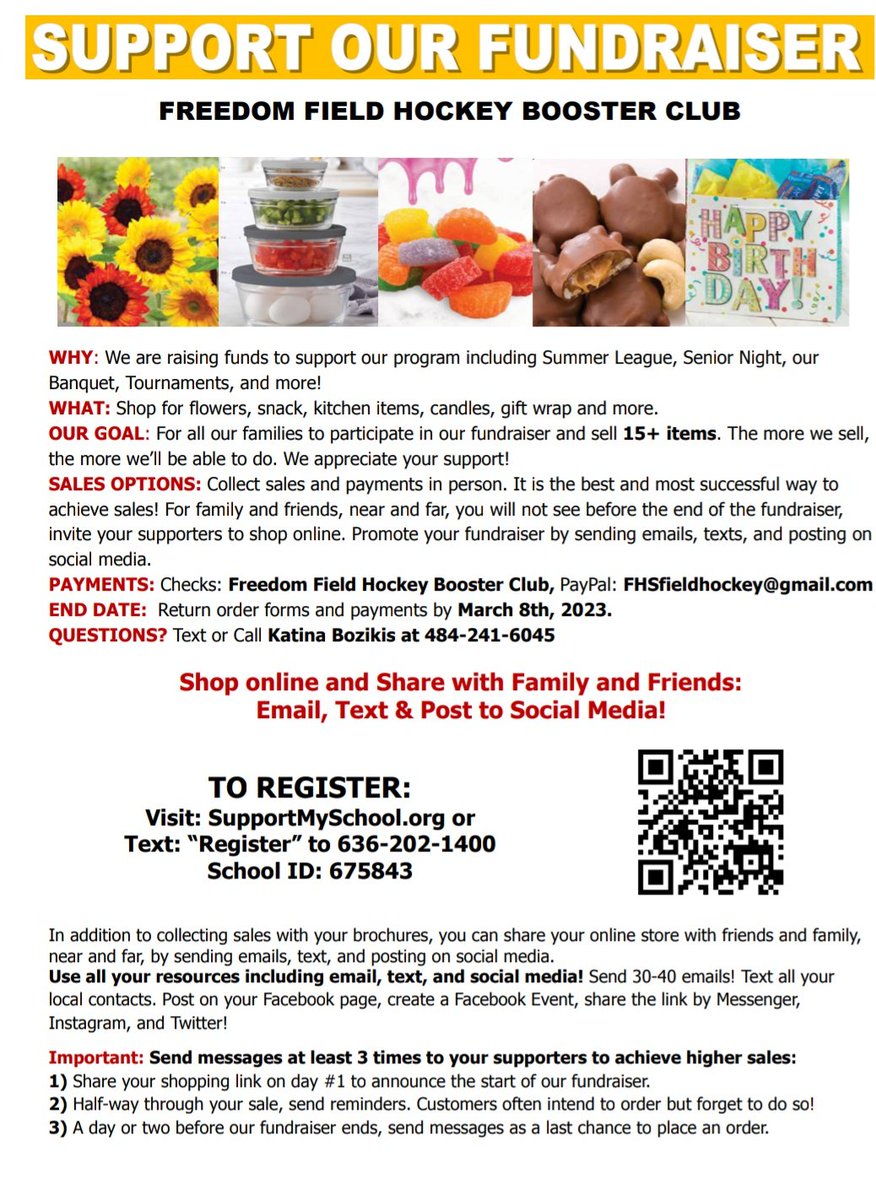 FHS Field Hockey Boosters tweet media