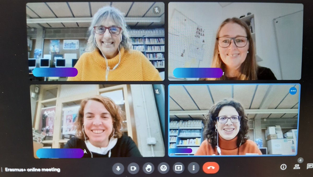 Useful and really nice online meeting with our Danish partner 🇩🇰🇪🇺 
#Jobshadowing is coming soon!
#KA121Celrà #ErasmusPlus #Inclusion #TeachingMethods #ClassProjects #HighSchoolManagementPlan #LearningLanguages #EuropeanProjects