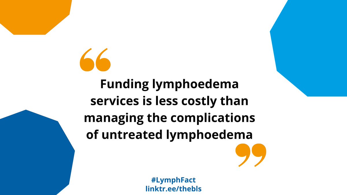 #LymphFact No.5

#LymphoedemaAwareness