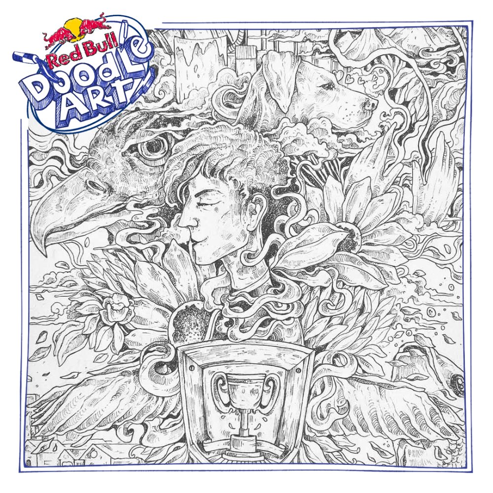 HarshRajGond's tweet photo. Red Bull Doodle Art Entry 2023...
#redbulldoodleart #redbull #india #indiaentry #harshrajgond #redbull2023 #doodle #illustration https://t.co/O0dwFLBlsy