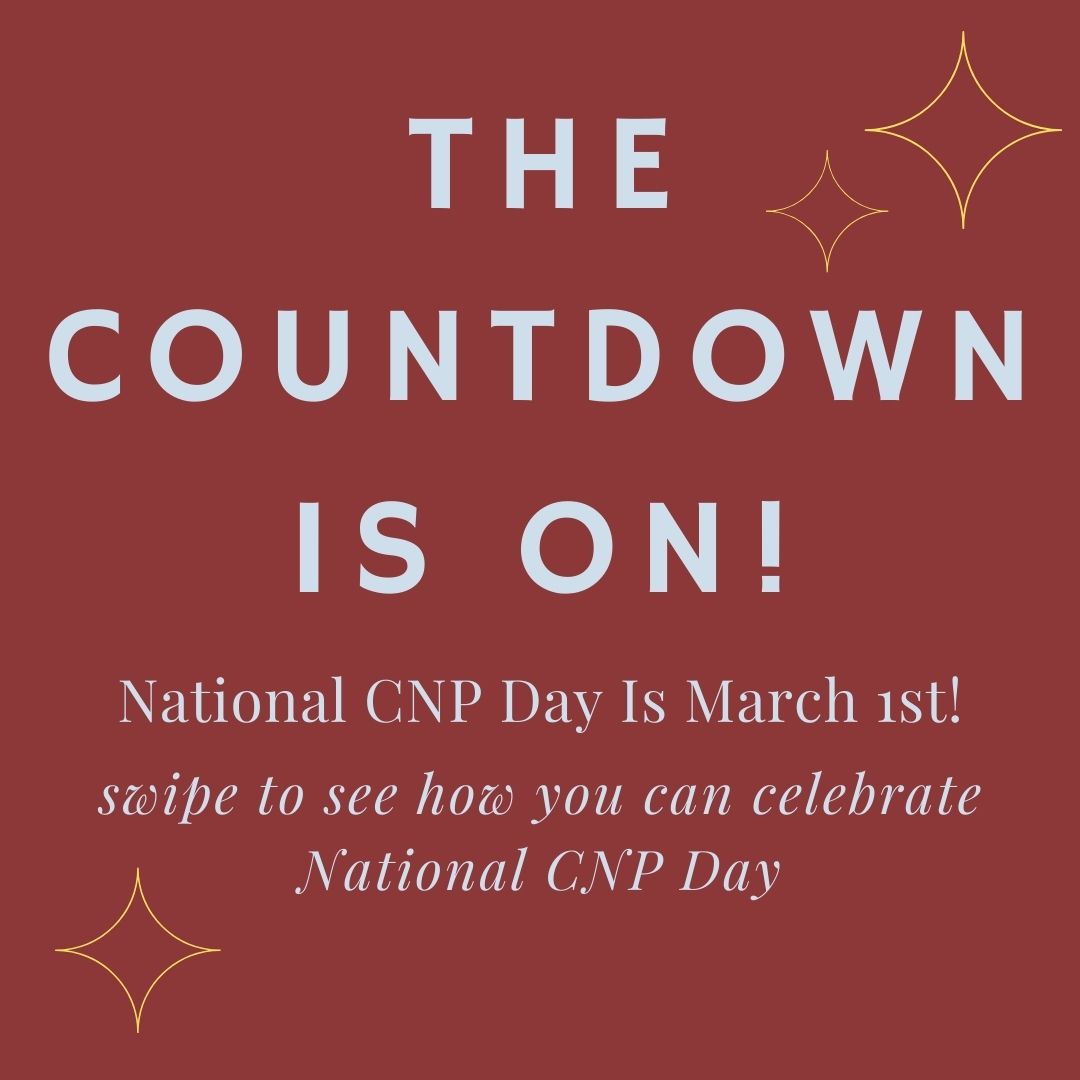 nla_uh's tweet photo. 2 days until National CNP Day! can't wait to see how everyone celebrates! https://t.co/m6uZ5XRtTl