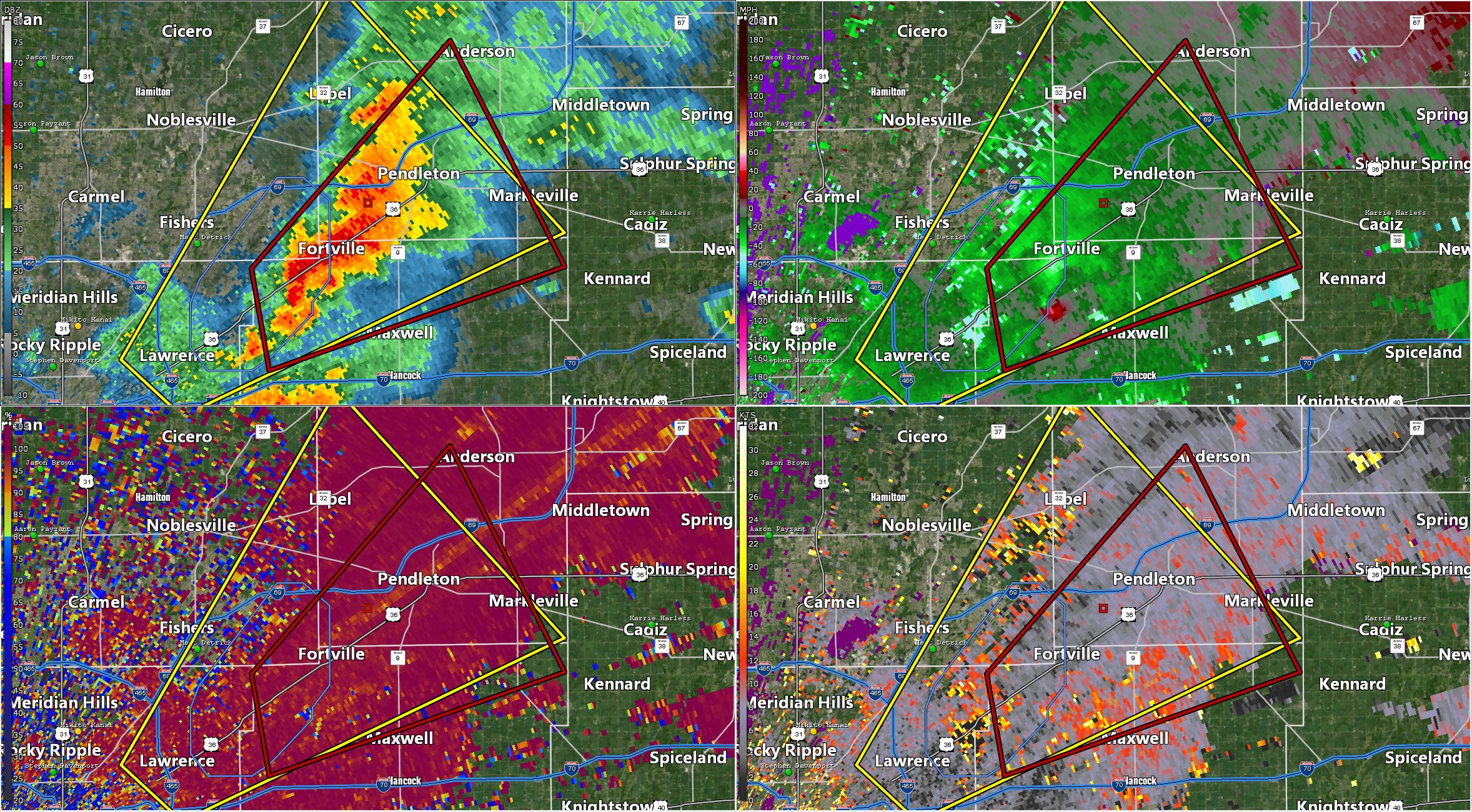 Weather Track US on Twitter "Might have a tornado on the ground SW of Fortville, IN now. https