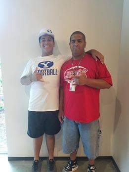 meljoshAhYou's tweet image. Love this memory! @JaydenAhYou42 only in 7th grade attended the BYU Football camp, played up w/ the Sophs & Jrs & won BYU Defensive Player Award! 1st of 4yrs attending BYU camps & went on to win Defensive Player awards at Dlineman & linebacker every yr there! CheeHoo!