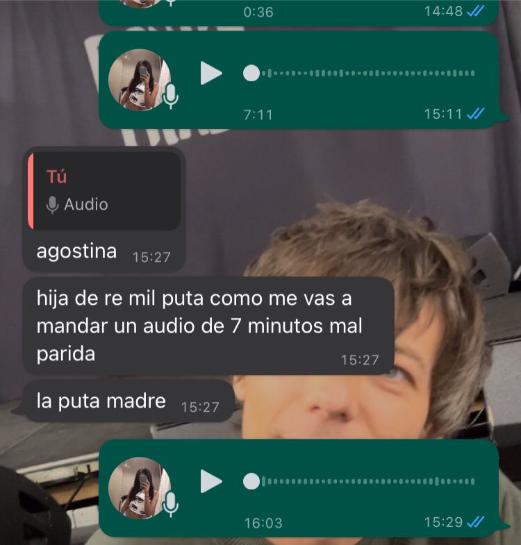 y se quejaba por los siete minutos…