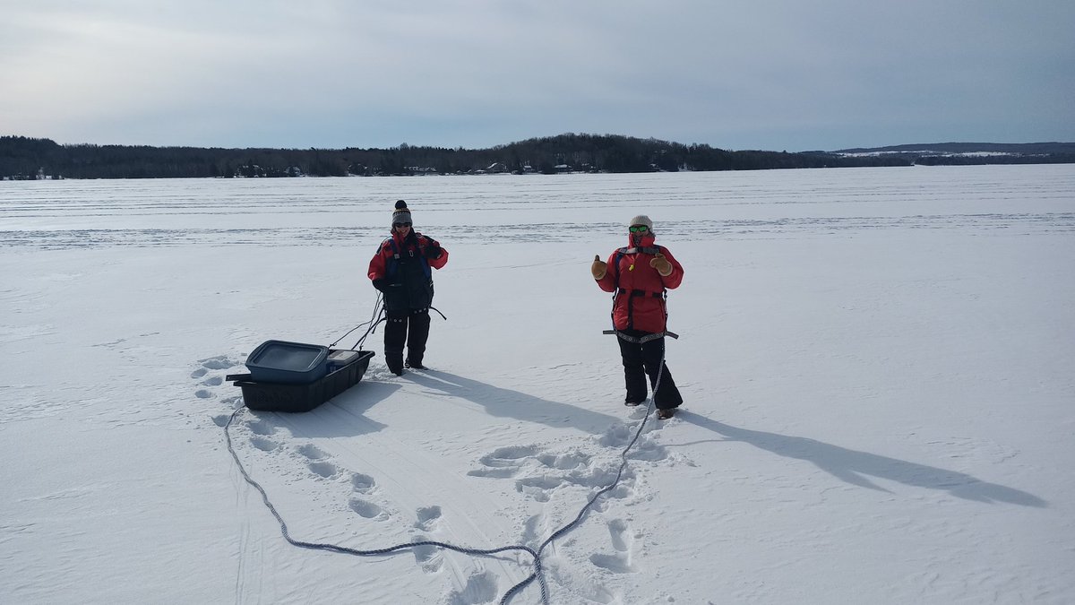 SSEA_SSRAP's tweet photo. Inaugural #wintersampling mission on #BassLake was a success! Collected samples for #waterquality & measured #temperature & #dissolvedoxygen. Stay tuned for results!
@TwpOroMedonte https://t.co/qJNEQAJHeQ