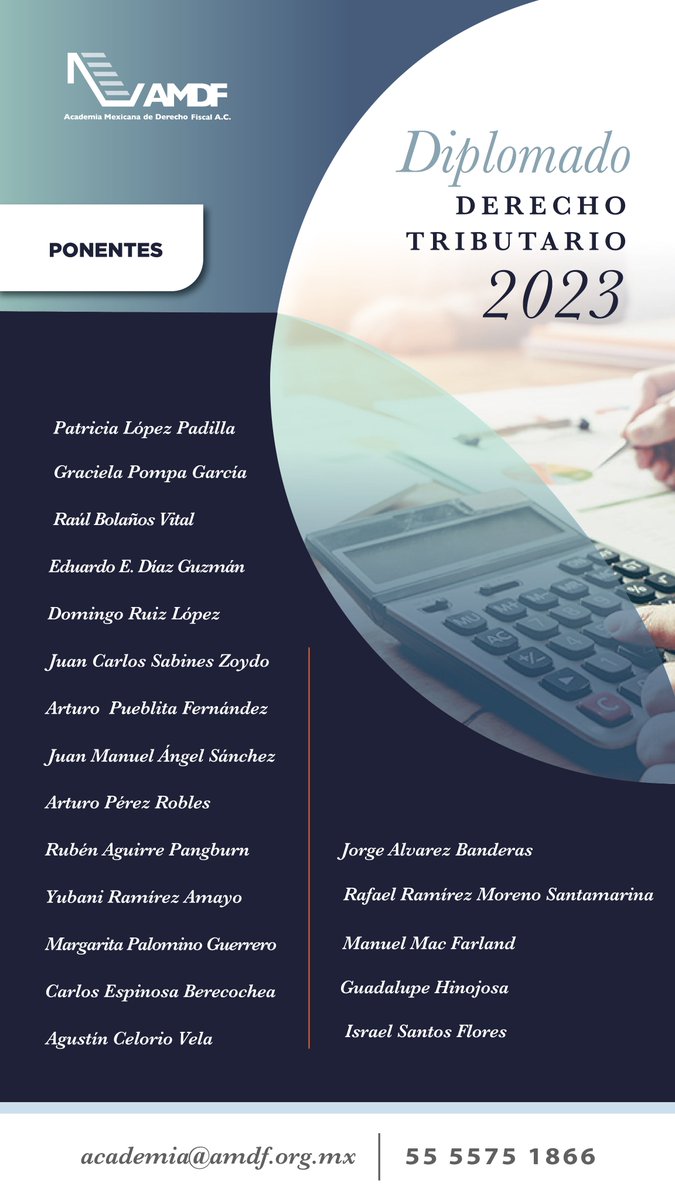 AMDF4's tweet photo. El próximo lunes 06 de marzo dará inicio el #diplomadoenderechotributario 
el cual contará con 44 sesiones con los mejores expertos  reconocidos a nivel internacional.
Aparta tu lugar y no te quedes fuera.
https://t.co/ezgMeuHEJM
#AVDT #AMDF4 #abogado #Derechotributario https://t.co/47BuXFpUDZ
