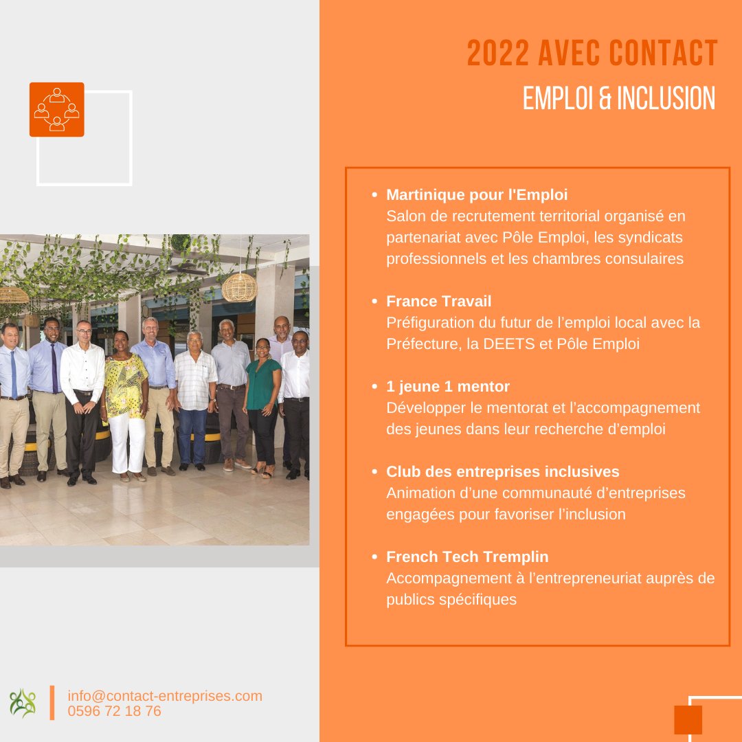 ContactEnt972's tweet image. Notre mission
Promouvoir l'image des entreprises martiniquaises.

Notre action
#Communiquer #Connecter #Contribuer