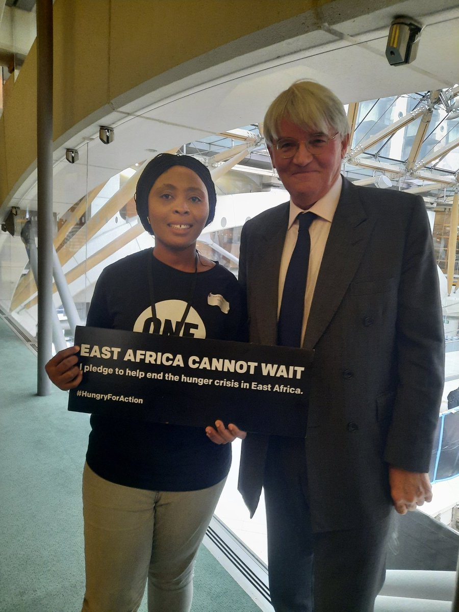 At the #EastAfricaCannotWait Day of Action Parliamentary Event, @AndrewmitchMP restated that the UK is committed to the funding of humanitarian action in East Africa. #HungryForAction