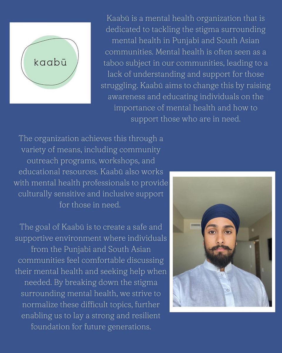 UWSSA's tweet photo. UW Sikh Student Association and Sher-E-Punjab Society present our very first Mental Health Awareness Event. We are so excited to be hosting Kaabū (@kaabu__ ) and Komal Kaur (@mskomalk ) from Umeed-Hope! https://t.co/ufTaXgIWaT