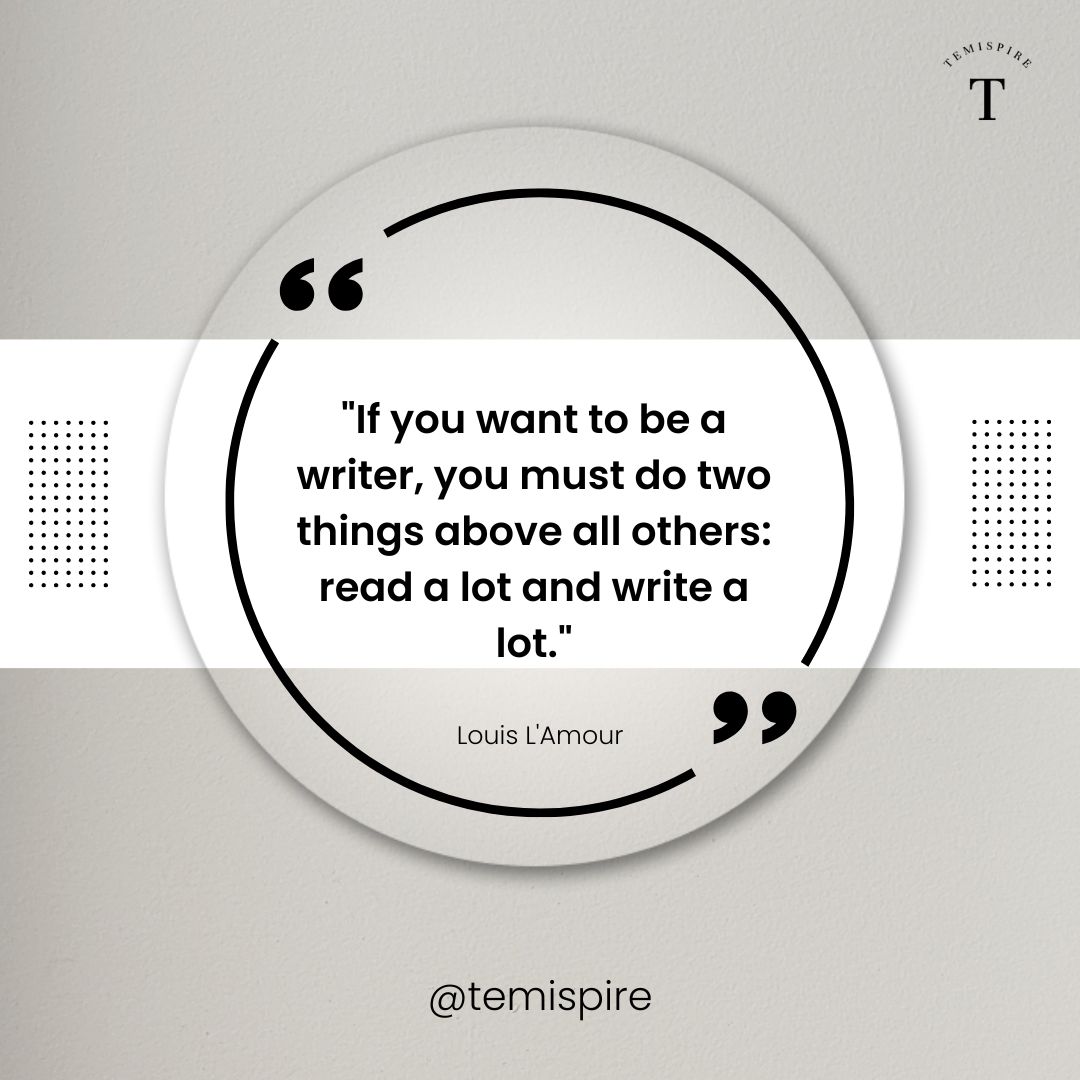 temispire's tweet photo. Words to live by: A powerful quote to inspire your day."

#writer #writersofinstagram #songwriter #writersofig #writerscommunity #singersongwriter #writers #writersofindia #igwriters #writerslife #instawriters #writersnetwork #travelwriter #igwritersclub #typewriter #writersblock https://t.co/iHGhOyu1JO