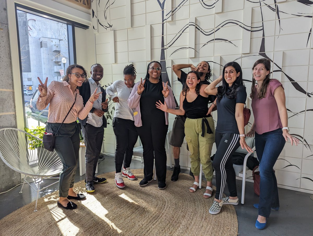 Great start to #CoNECD23! So glad to be here with the FIU REDES team. Excited to support and celebrate so many first-time conference presenters, and to introduce the whole group to this amazing community!!