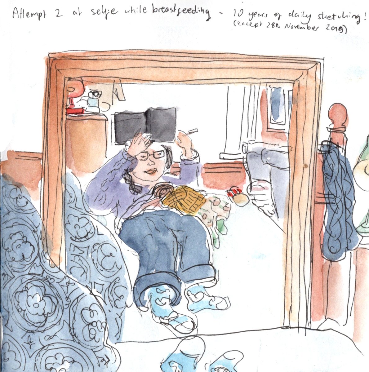Baby diaries: Christmas disasters, walk, and New Year's Eve selfie