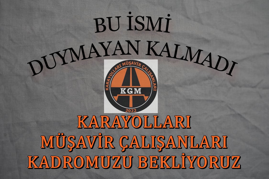 696 KHK da
Kadroya Alınmayan
KGM MÜŞAVİR İŞÇİLERİ
KADRO BEKLİYOR.
<a href="/turkiskonf/">TÜRK-İŞ</a>
<a href="/Akparti/">AK Parti</a>
<a href="/MHP_Bilgi/">MHP</a>
<a href="/KarayollariGM/">Karayolları Genel Müdürlüğü</a>
<a href="/ankarakulisi06/">ANKARA KULİSİ</a>
@A_Uraloglu
<a href="/NureddinNebati/">Dr.Nureddin NEBATİ🇹🇷</a>
<a href="/fahrettinaltun/">Fahrettin Altun</a>
<a href="/drsoysal/">ERTUĞRUL SOYSAL</a>
<a href="/ikalin1/">İbrahim Kalın</a>
<a href="/akaraismailoglu/">Adil Karaismailoğlu</a>
<a href="/vedatbilgn/">Vedat Bilgin</a>
<a href="/BY/">Binali Yıldırım</a>
<a href="/dbdevletbahceli/">Devlet Bahçeli</a>
<a href="/RTErdogan/">Recep Tayyip Erdoğan</a>
#MüşavirlikÇalışanları