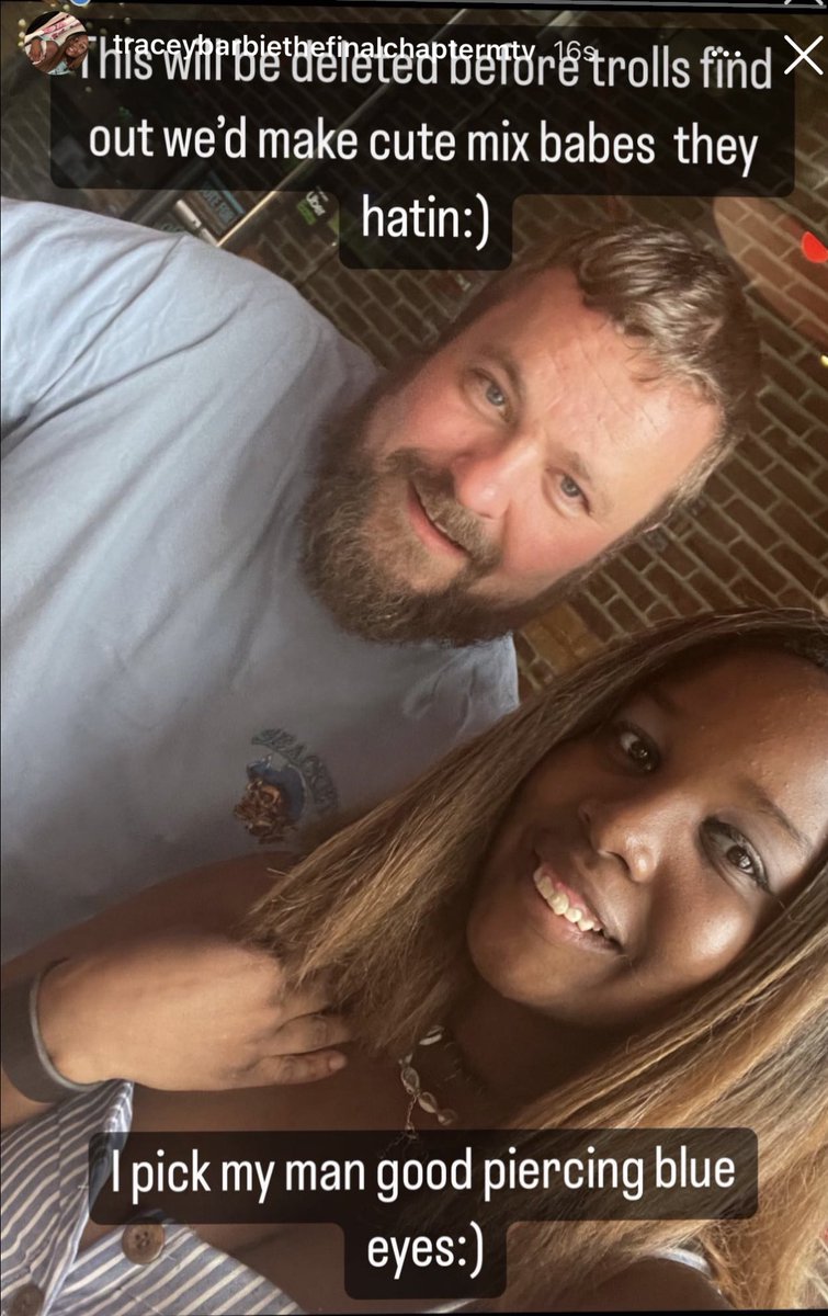 ro100098's tweet photo. Who is hating on you??? Smh nobody gives a shet about you and whoever this man is. You think every man is cute! This man must be pretty desperate! Well we found it I guess you didn’t delete it fast enough! #traceybarbie https://t.co/j5xNLUO6gI