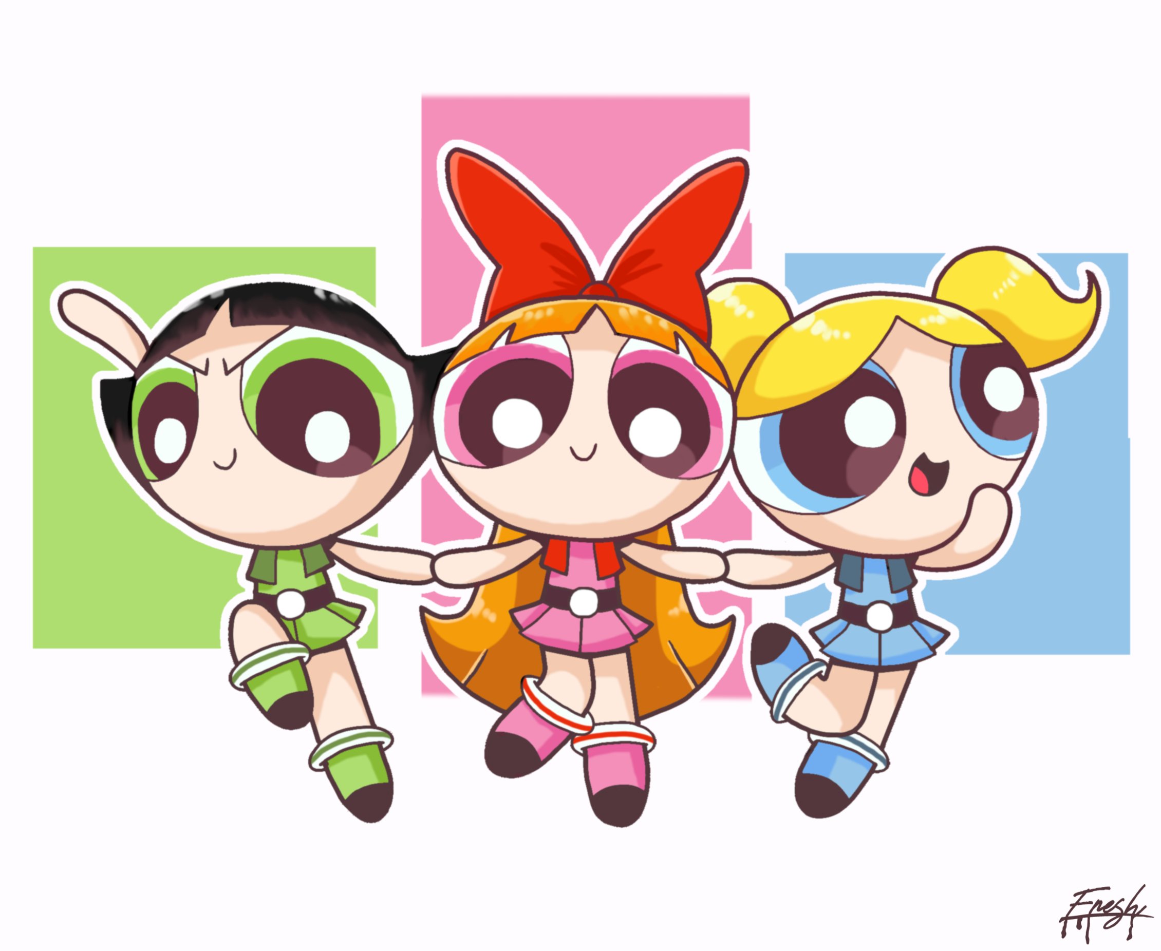 Powerpuff 2024 girls fanart