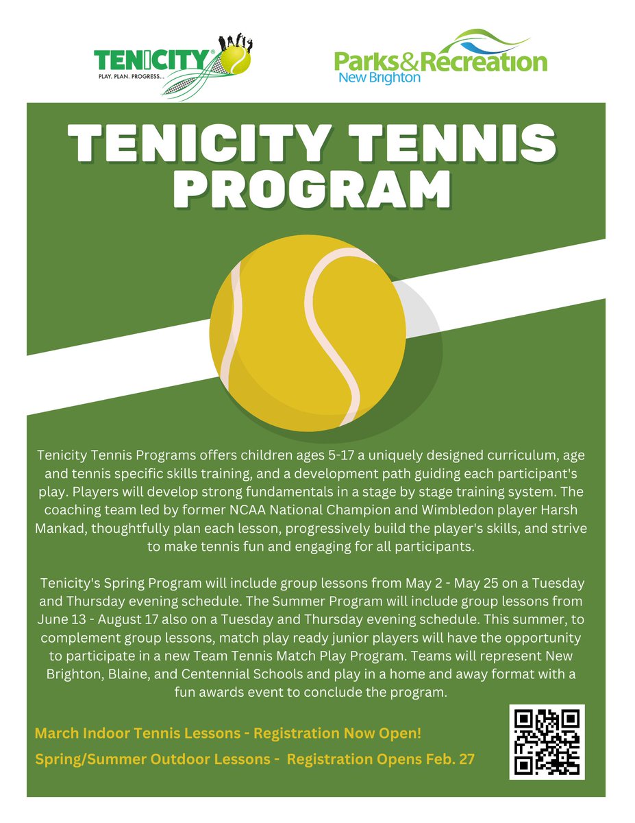Tenicity Tennis Program tweet media