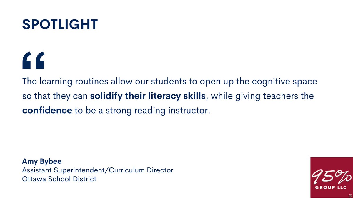 95percentgroup's tweet photo. Thanks, Amy, for sharing your #95PhonicsCoreProgram success story!
Share your results by tagging us at #95PercentGroup 📚
#Phonics #SuccessStories #InstructionalMaterials #GradeLevelReading
#EducationConsulting #ReadingComprehension #ReadingIsForEveryone https://t.co/5X3U7YcDoY