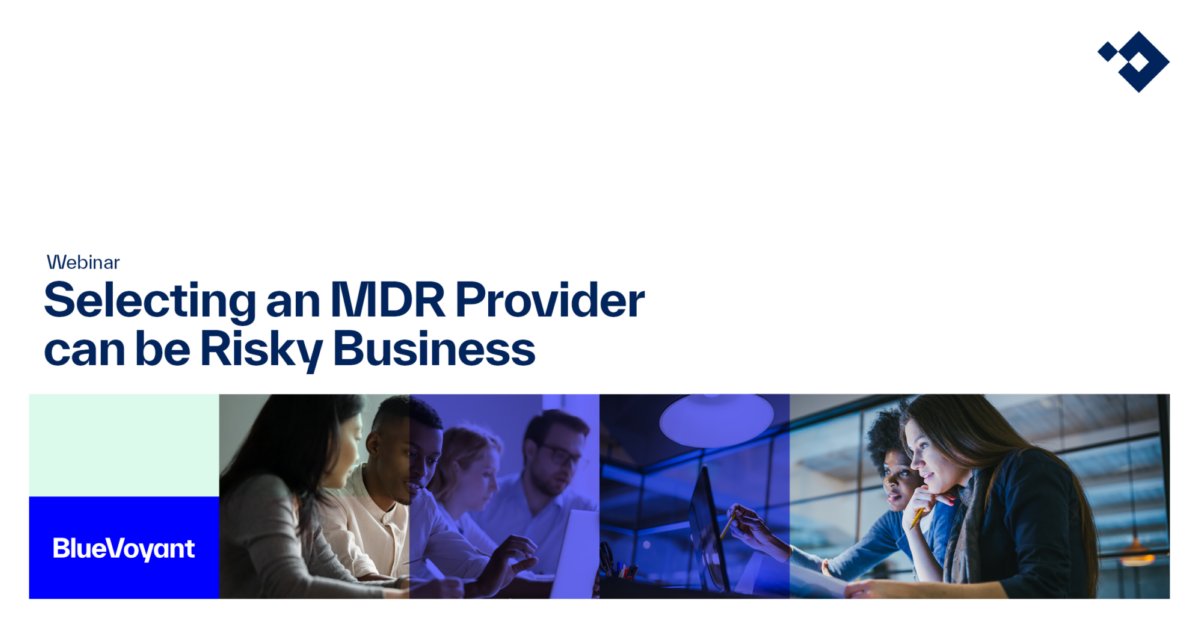 FSJSolutions's tweet image. Don’t miss our upcoming webinar on March 7, hosted by Balazs Csendes, Sales Manager for CEE. They will discuss how our Risk-based Analytics and Threat Fusion Cell helps find subtle threats that others may ignore. Secure your spot now: zurl.co/9IPP
#Bluevoyant  #MDR