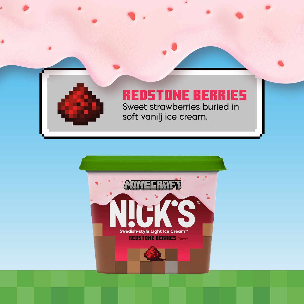 Minecraft tweet media