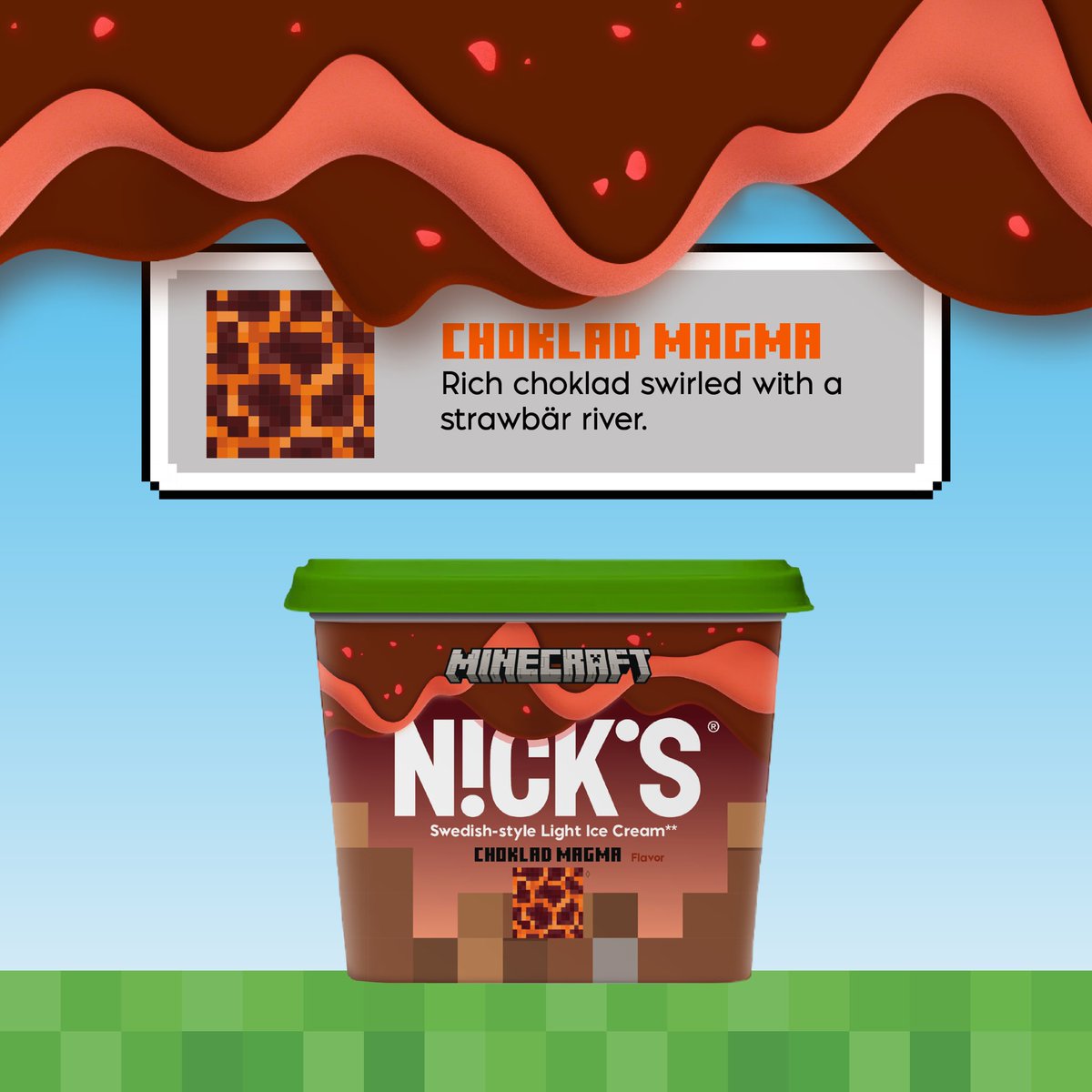 Minecraft tweet media