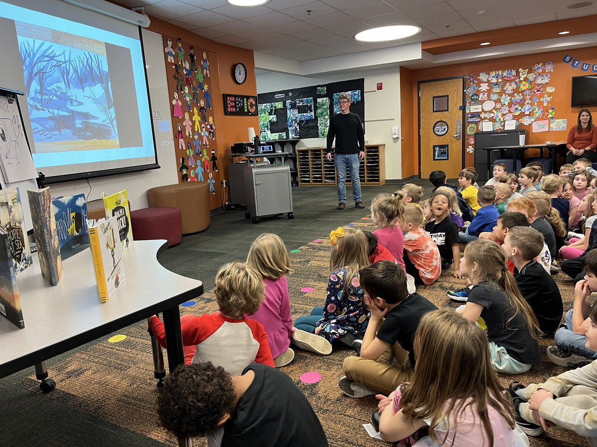 Studio K loved listening to and learning from our author visit Mr. Daniel Miyares