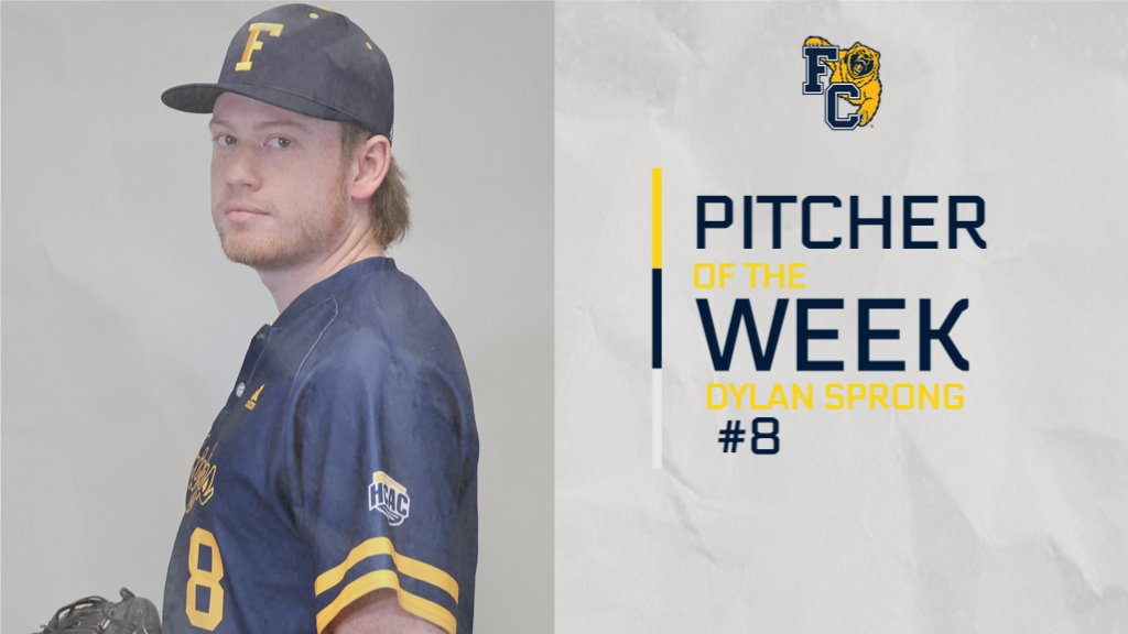 FCGrizAthletics's tweet photo. He was brilliant on the hill in his first start for @FCGrizBaseball and that earned Dylan Sprong the HCAC Pitcher of the Week award on Monday afternoon! https://t.co/rWRHhdyct1

#TeamGriz #GrizGrit https://t.co/c2ffIRjG5e