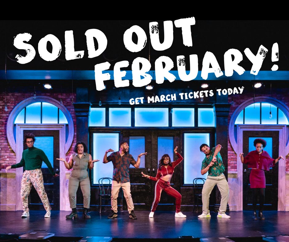 ‼️ "DANCE LIKE THERE ARE BLACK PEOPLE WATCHING" ‼️

Has sold out it's first month of shows. 🙌🥳
Not a surprise with such an incredible show and cast...

Get tickets while they last. The show runs Fridays &amp; Saturdays through March!

Tickets:
secondcity.com/shows/chicago/…