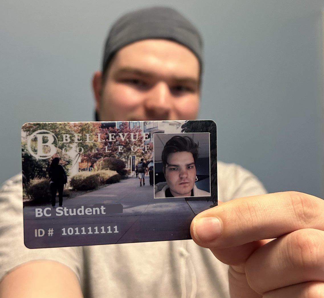 Get a Student ID Card! It's your campus ID and access to discounts at local businesses. To get yours, send a photo to sbc@bellevuecollege.edu. Include full name and ctcLink ID, plus your BC email address. We'll let you know when to come pick it up in the Student Business Center!