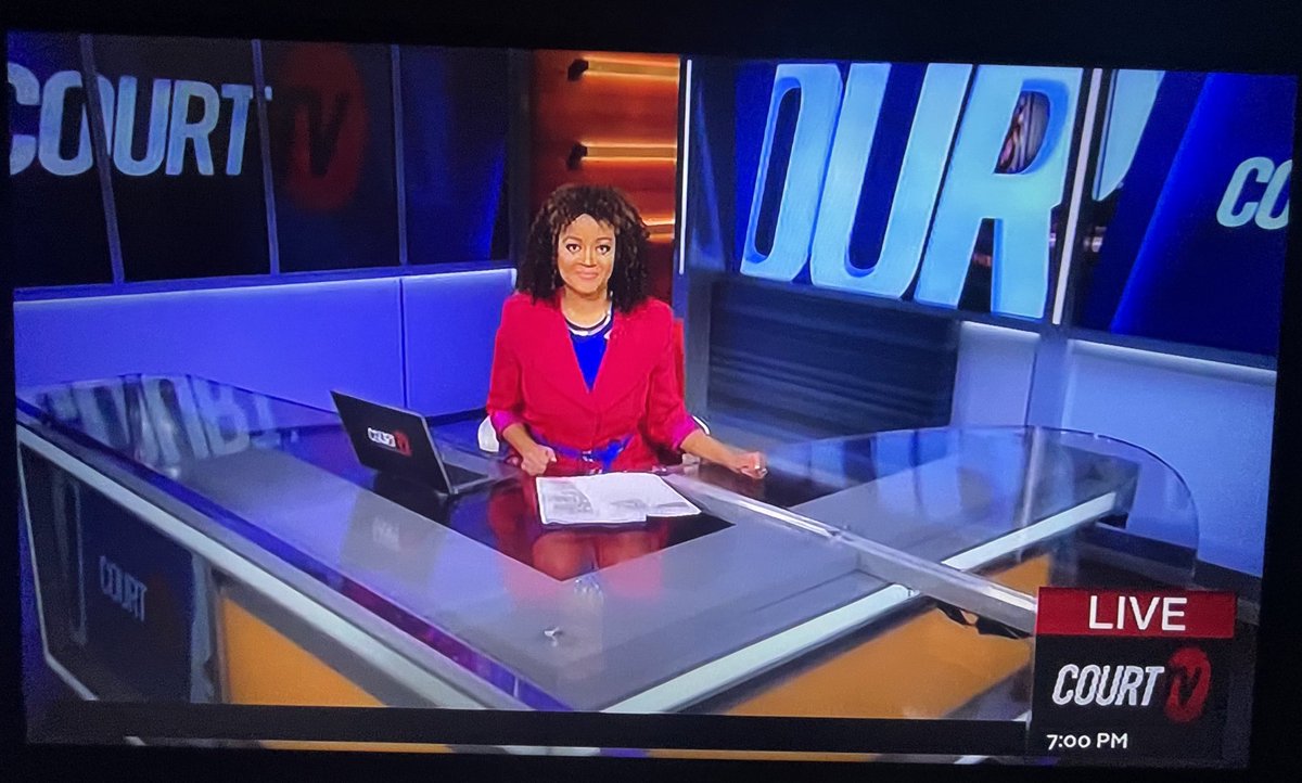 imadriienne's tweet photo. so nice to see our @JuliaCourtTV today on @CourtTV 😁❤️ she’s fab!!👏🏼⚖️ https://t.co/qPR2YErgmK