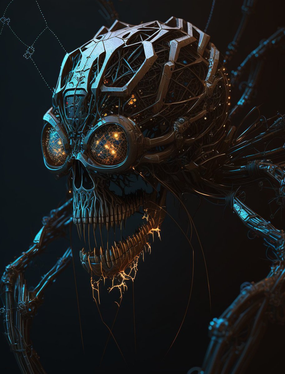 devprkass's tweet image. Gothic Spider head🔥
#NFTs #aiartcommunity 
#aiartwork #aiartdailytheme #digitalart #artistsoninstagram #artist #blender3d #artwork #digitalart #digitaldrawing