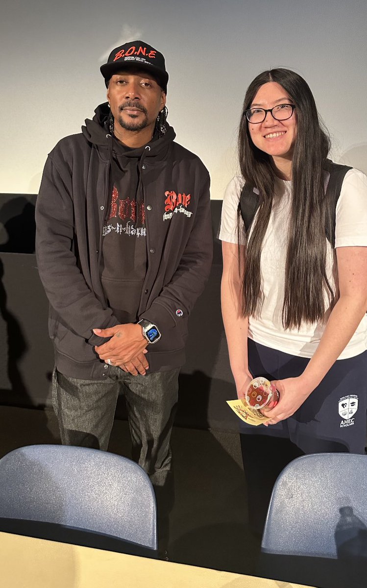 lct_11's tweet photo. Thank you Grammy Award Winner @iamKrayzieBone for visiting @uakron and being apart of the #RethinkingRace series! #hiphop #legend https://t.co/TWo3Pa6COP