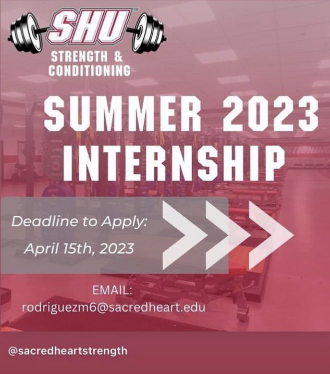 Todd_Riedel's tweet image. Summer Strength &amp;amp; Conditioning internship opportunity. #NSCA #CSCCa