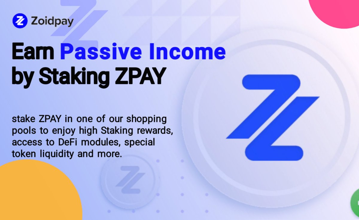 swtboi_ollie's tweet photo. "Earn passive rewards by staking your #zoidcoins ! Staking is a great way to increase your crypto-wealth without doing much work. #staking #crypto #web3"

$zpay #Passiveinvome #Cryptocurency https://t.co/h6YdNbA1WE