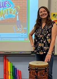 At <a href="/NCMEA/">NCMEA</a> we feature wonderful MEs via Teacher Spotlights. Jenni Sonstroem teaches Chorus &amp; Elementary Music in Wake County. 
buff.ly/3ESXKVN

@AFESStars
@afes_pta
#inspireharmony
#deia 
#diversity 
#equity 
#inclusion 
#access
#nafme
#musiceducation
#musicadvocacy
