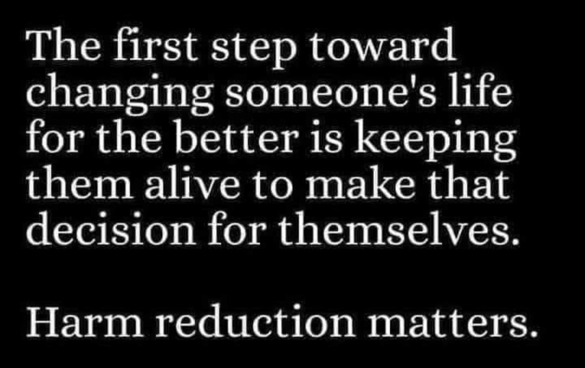 TheBackPackPro1's tweet image. #harmreductionworks ♥️