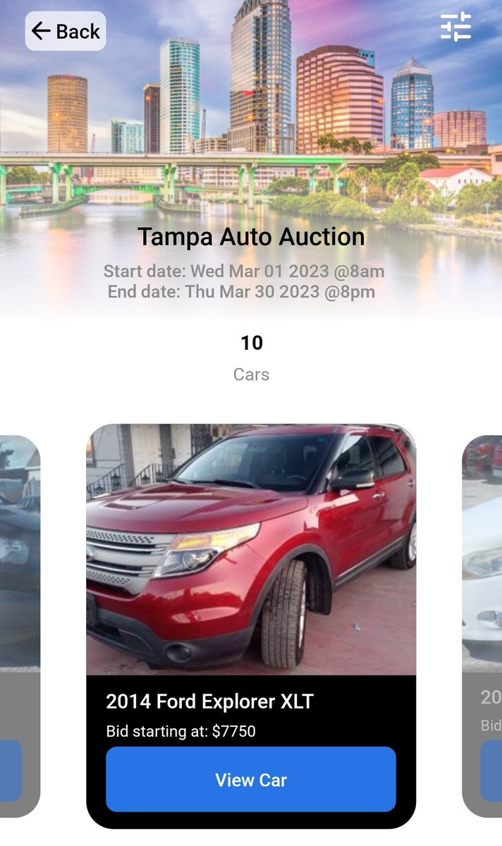InfoRideApp's tweet image. Sneak Peak of the Tampa Auto Auction. Going live 8AM March 1st. 

Live Auction Link: inforide.app/Auction/single…

#InfoRide #DigitalAuctions #Tampa