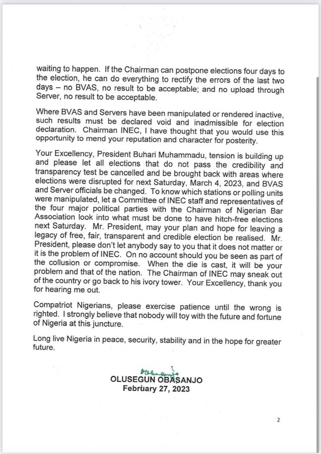 AN APPEAL FOR CAUTION AND RECTIFICATION Nigerian Brothers and Sisters, greetings to you all. I am constrained to speak at this point. THREAD