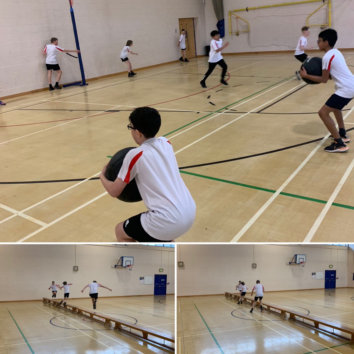 7JO showing off some excellent technique under high intensity today during ‘Functional Me’🏋🏻 Da Iawn👏🏼 #Squat #FunctionalMovements