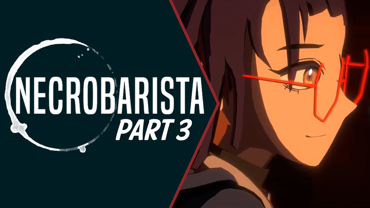 Our man Kishan is playing with knives today! Necrobarista FULL PLAYTHROUGH Part 3 youtu.be/os-ESh3jkok