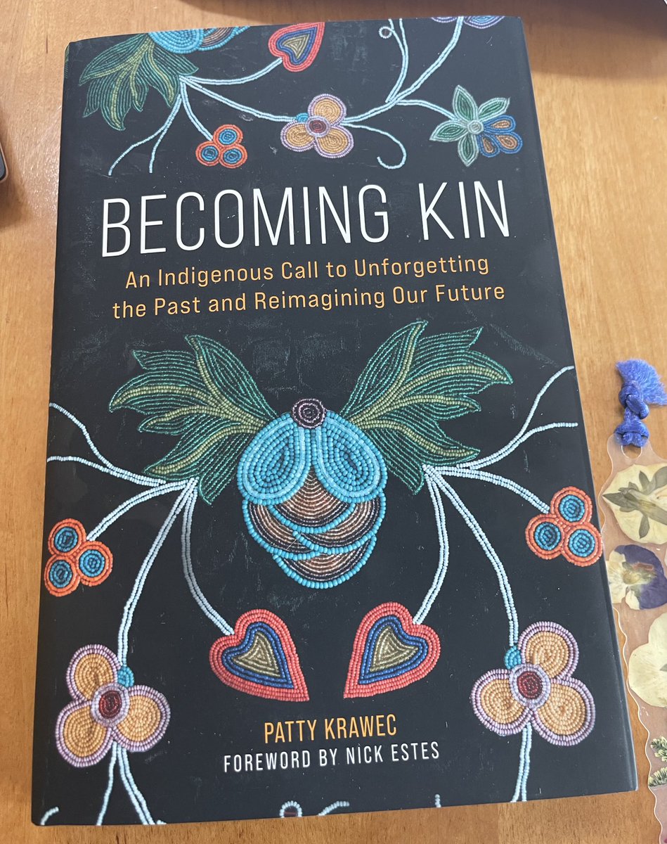 Someone on here recommended this book (#BecomingKin by Patty Krewac) and I am so grateful. I highly recommend everyone read it. #unlearning   #unforgetting