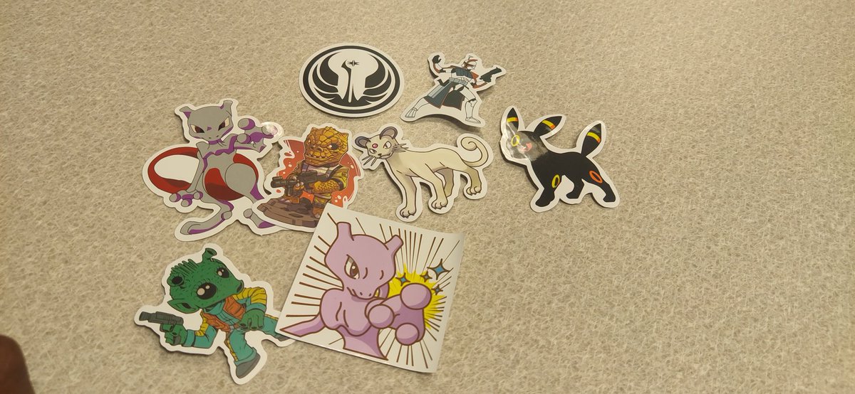 Verselynx's tweet photo. I got a bunch of stickers from #hVC3 https://t.co/9cTo36fFB1