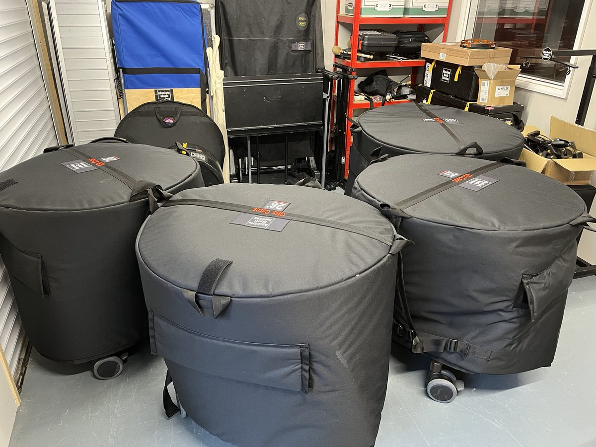 Dave Danford (@davedanford) on Twitter photo I’m excited to have taken delivery of a brand new set of 4 Symphonic Timpani from <a href="/AdamsPercussion/">Adams Percussion</a>!
I’ve been an Adams artist for over 15 years now, and they really are second to none when it comes to craftsmanship and build quality. I’m excited to have taken delivery of a brand new set of 4 Symphonic Timpani from <a href="/AdamsPercussion/">Adams Percussion</a>!
I’ve been an Adams artist for over 15 years now, and they really are second to none when it comes to craftsmanship and build quality.