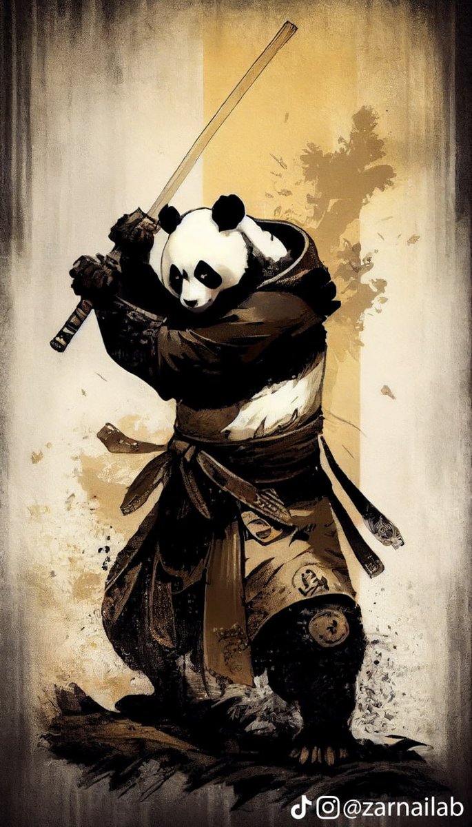 ZarnAILab's tweet photo. Panda x Samurai | #ZarnAILab

1/3 https://t.co/14EpCBOjar