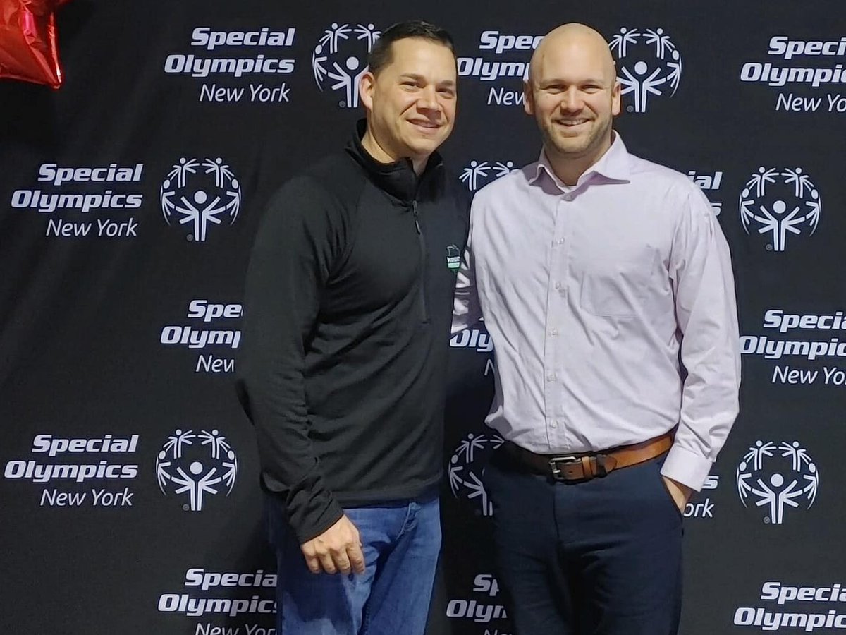 Legislator Cody Kelly attended the <a href="/SpecOlympicsNY/">Special Olympics New York</a> Winter Games this weekend, checking out the Opening Ceremonies &amp; watching floor hockey and figure skating competitions, all of which were held at <a href="/TheOncenter/">The Oncenter</a>.  He's pictured here with County Executive Ryan McMahon.